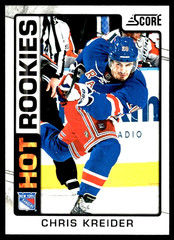 12 13 SCORE HOT ROOKIES CHRIS KREIDER #543