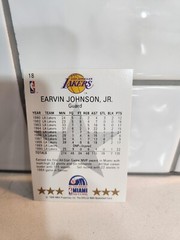 1990-91 NBA Hoops All-Star #18 Magic Johnson NBA HOF Los Angeles Lakers