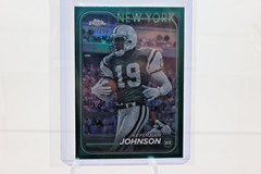 2024 Topps Chrome #147 Keyshawn Johnson Teal Refractor 211/250 COLOR MATCH