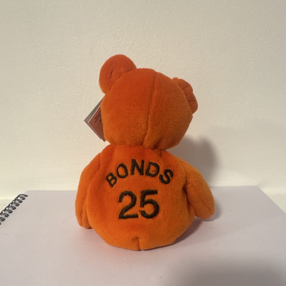 1998 Salvino&rsquo;s Bamm Beano&rsquo;s Barry Bonds Collectible Teddy Bear