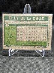 2026 Topps Heritage Baseball Elly De La Cruz #70 Dark Grey Border