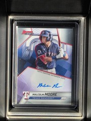 Malcolm Moore 2025 Bowman&rsquo;s Best Baseball Best of 2025 Autographs Base 1/1 Auto
