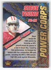 1996 Pacific #PC-20 Steve Young Power Corps