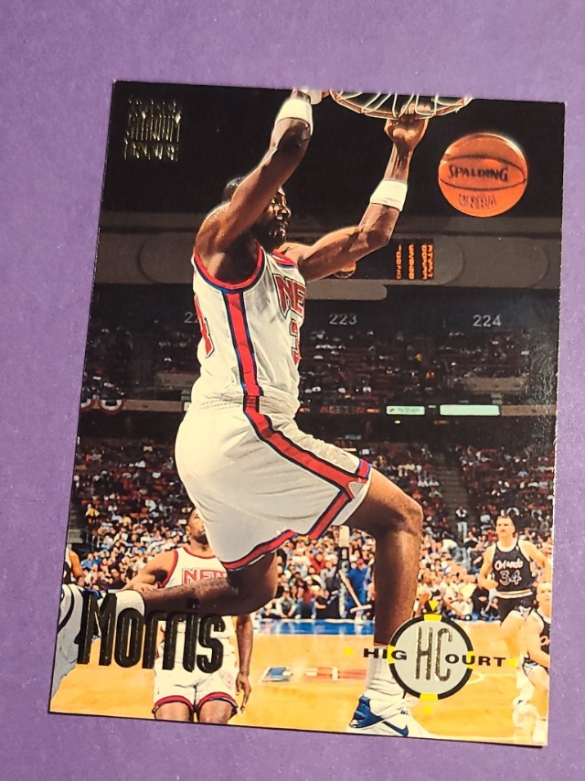 1993 94 Stadium Club Chris Morris New Jersey Nets #67
