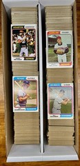 1974 Topps Vintage Baseball Card Lot (~1,600) , ~VG
