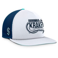 Men&rsquo;s Fanatics White/Deep Sea Blue Seattle Kraken Authentic Pro Hometown Rink