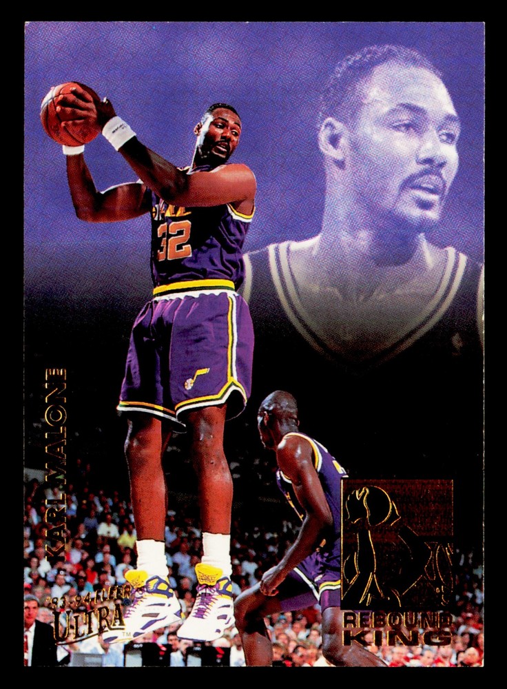 1993-94 Ultra #4 Karl Malone Rebound Kings