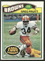 1977 Topps Greg Pruitt #25 ~ NM-MT ~
