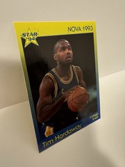 TIM HARDAWAY 1993 Star Nova #28 College Stats /500