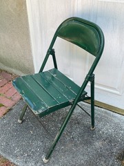RARE! Vintage 1938 Fenway Park Boston Red Sox Temporary Folding Stadium Chair