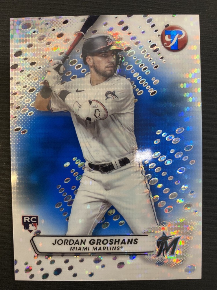 Jordan Groshans 2023 Topps Pristine #80 Blue Pulsar Refractor /75 RC FREE SHIP!