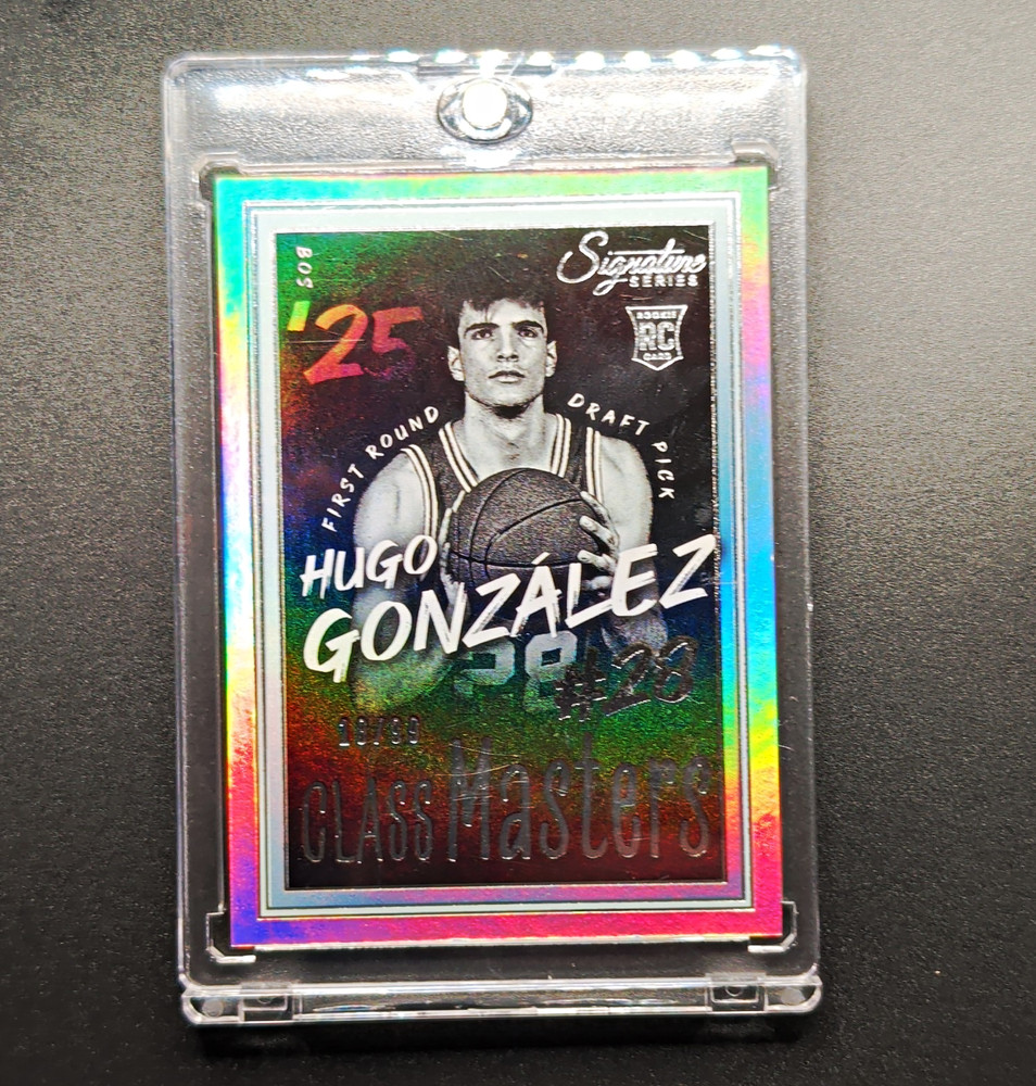 Panini 2025-26 Signature Series Class Masters Hugo Gonzalez Celtics #16 /99