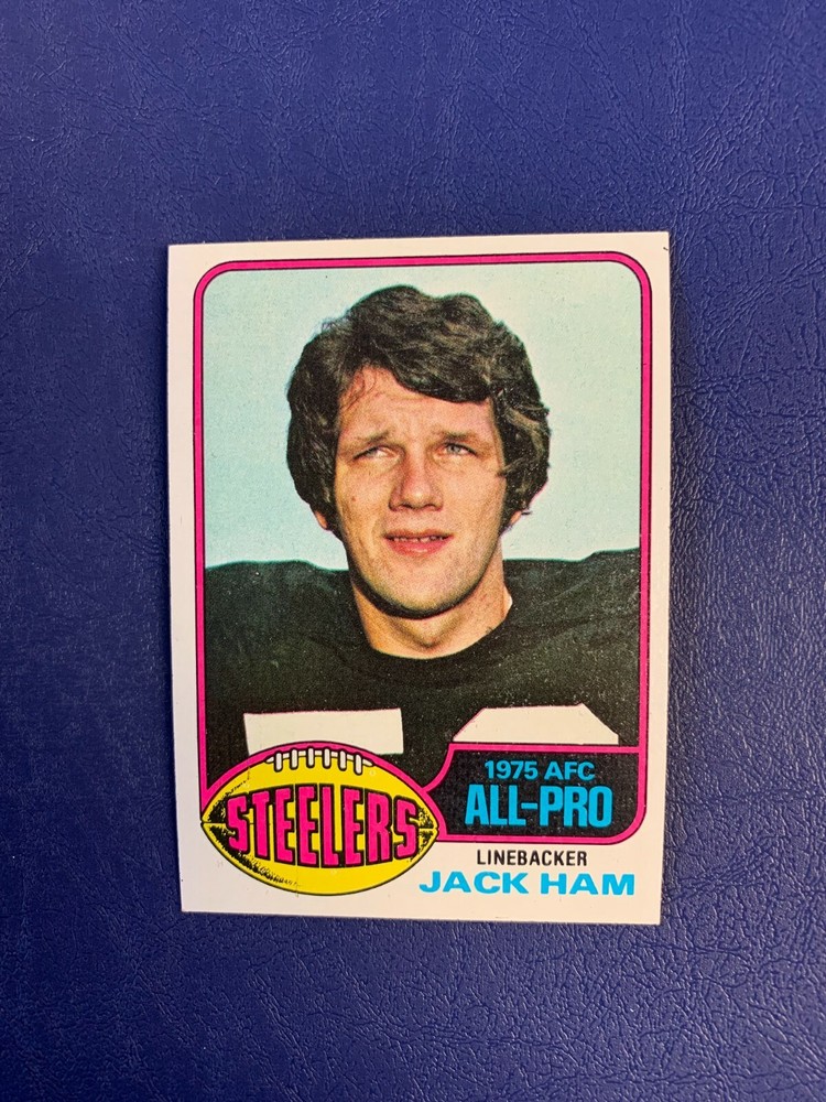 1976 Topps Football #420 Jack Ham – Steelers HOF LB – High End!