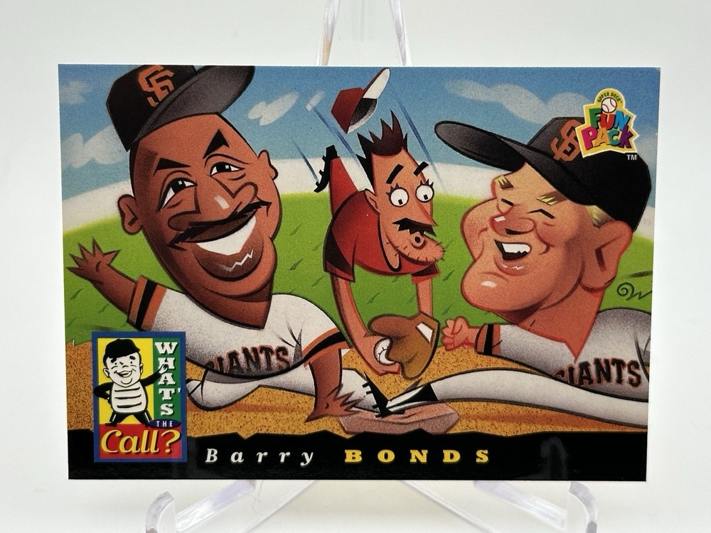 1994 Upper Deck Fun Pack Barry Bonds What’s the Call? #212 San Francisco Giants