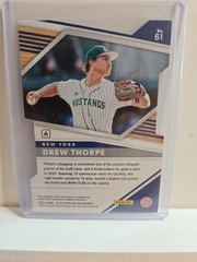 2022 Panini Elite X-Edition Drew Thorpe #61 Prime Numbers A Die-Cut 45/90