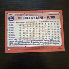 Shohei Ohtani 3cards 2026 Topps Japan Edition Koi Fish Insert Card #T91-100
