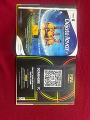Panini FIFA World Cup 2026 Premium Gold Hardcover Album. LATAM EXCLUSIVE