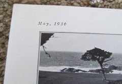 FULL MAGAZINE PAGE-AMERICAN GOLFER LARGE PHOTO OF CYPRESS POINT #16 & #5