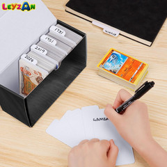 150PCS Trading Card Dividers for Mtg/Tcg/Sports Cards Vertical Storage Box