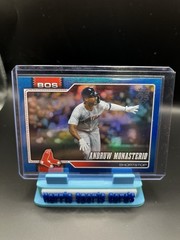 2026 Topps #653 Andruw Monasterio Blue Holo Foil #/150