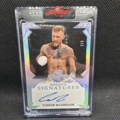 2026 Leaf Spectacular Conor McGregor Auto #&rsquo;d 2/8 Silver Autograph MMA UFC