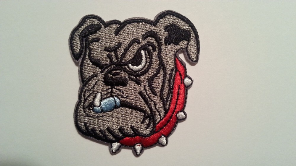Georgia Bulldogs~UGA~Embroidered PATCH~2 1/2&Prime; x 2 1/4&Prime;~Iron or Sew On~NCAA