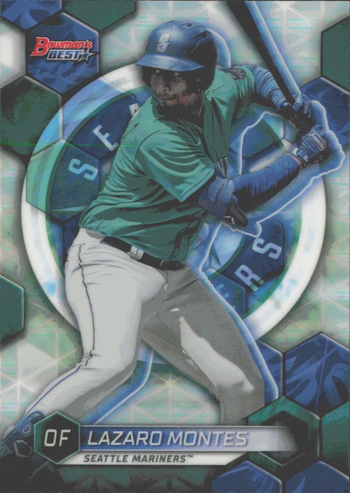 2023 Bowman&rsquo;s Best #TP-6 Lazaro Montes Top Prospects Refractors