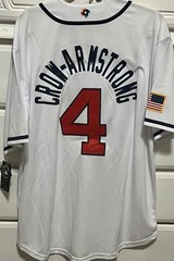 Nike Team USA Crew Armstrong #4 Baseball Men&rsquo;s Jersey XL White/Navy/Red – New