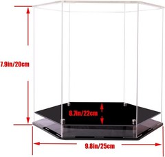 Clear Hat Display Case，Hat Display Case for Baseball，Baseball Football Cap Displ
