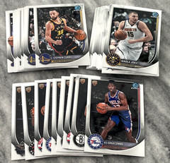 2025-26 Bowman Chrome Basketball Singes #1-200 You Pick Complete Your set
