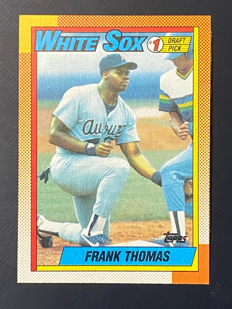 ⚾ 1990 Topps Baseball Base Card Rookie #414 Frank THOMAS ⚾