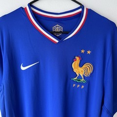 Nike France National Team 2024 Blue Home Replica Jersey – (FJ1259-452) Sz:L