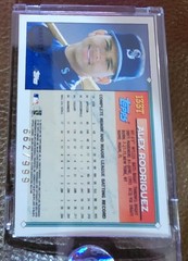 2007 eTopps ALEX RODRIGUEZ #133T “Cards That Never Were » 1994 Topps … #662/999