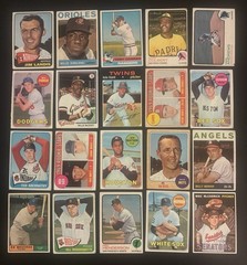 1950s 60s 70s Vintage Topps Hof Lot(125) Aaron Banks Berra Clemente Mantle Mays