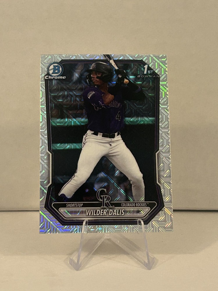 2026 Bowman #BCP-150 Wilder Dalis Chrome Prospects Mojo Refractor