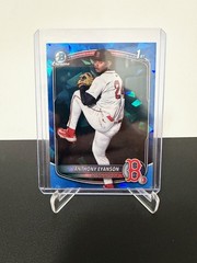 2025 Bowman Chrome Anthony Eyanson Sapphire Rookie 1st Bowman