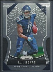 A.J. Brown RC 2019 Panini Prizm Rookie Card # 344 Titans Philadelphia Eagles NFL