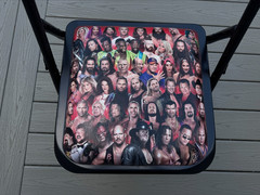 WWE RAW 25 Years Ringside Chair Barclays Center in Brooklyn 1/22/18