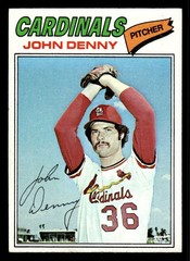 1977 Topps – John Denny #541 St. Louis Cardinals