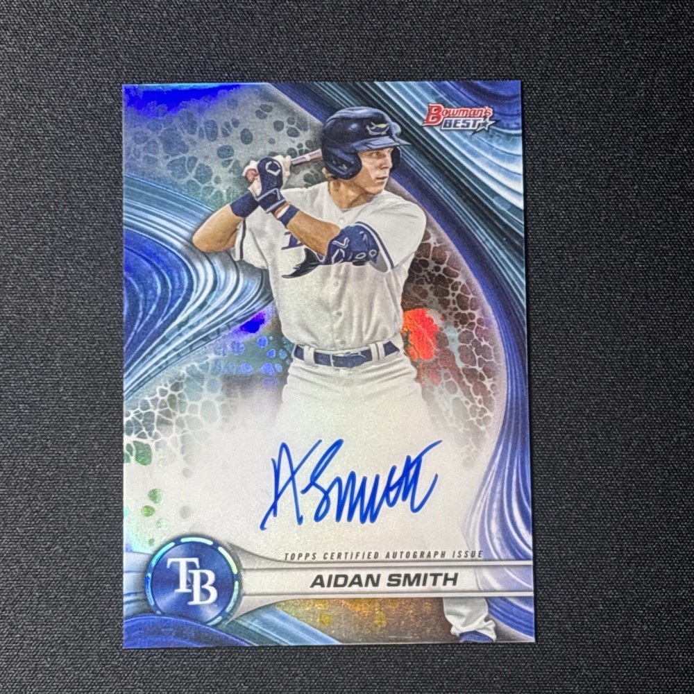 2024 Bowman&rsquo;s Best Aidan Smith Auto Refractor B24-ASH Rays