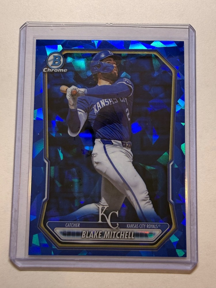 2026 Bowman Chrome Sapphire #BCP-13 BLAKE MITCHELL Royals