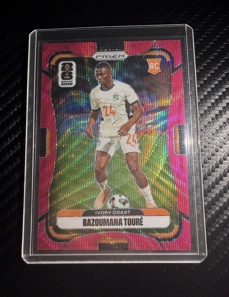 2026 Panini Prizm FIFA World Cup Bazoumana Toure /65 RC Rookie Ivory Coast