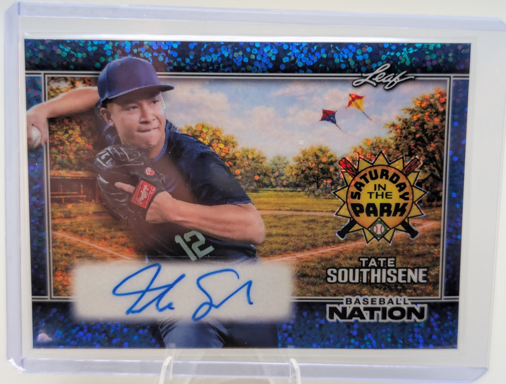 2026 Leaf Baseball Nation Saturday in the Park Auto Tate Southisene /10!