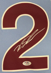 Kyle Schwarber Signed Nike Authentic Phillies Blue Jersey PSA 760 Size L