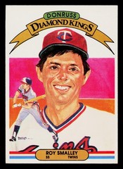 1982 Donruss Dimaond Kings Roy Smalley #22 Twins