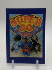 Bo Jackson – Unlicensed Oddball – Early 90s Broder w/ Blank Back “Super Bo”
