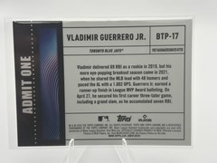 2026 Topps Chrome Baseball Vladimir Guerrero Jr. Big Ticket Player #BTP-17
