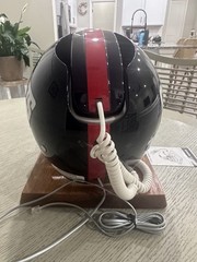 Vintage New York Giants Riddell Helmet Phone Telephone w/ Manual Excellent Cond