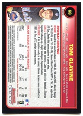 2003 Bowman Chrome Refractors #68 Tom Glavine