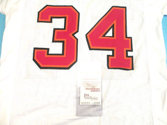 Dexter Jackson Tampa Bay Buccaneers Autographed Custom Jersey S B MVP JSA COA